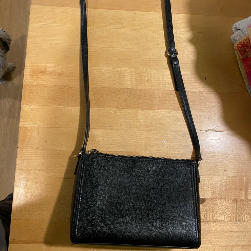 Kate Spade black shoulder strap purse